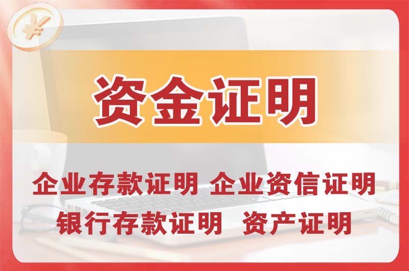 嵩明银行存款证明