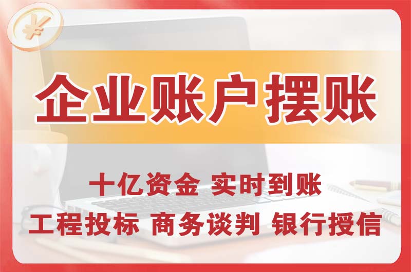 嵩明企业账户摆账